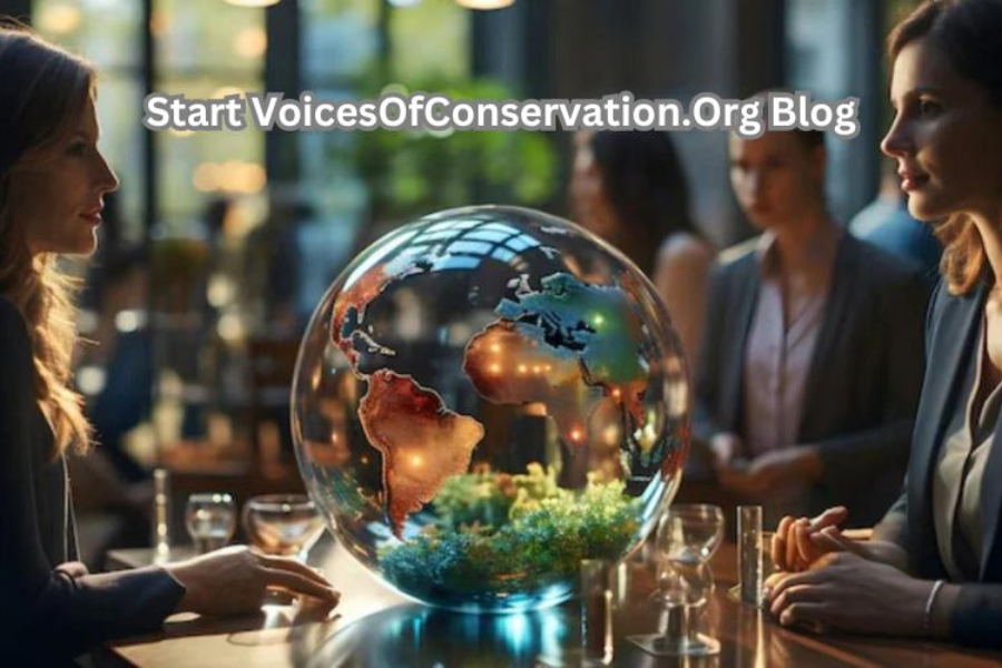 start voicesofconservation.org blog